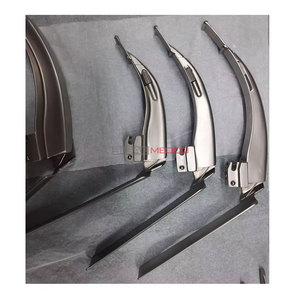 Diagnostic Fiber <b>Optic</b> Laryngoscope Set Flexible Tip Blade Sizes Medium Germany Stainless Steel Manual Operation Airway - Product Image 4