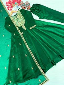 Salwar Kameez Pakistaní e Indio para Fiesta, Boda, Ropa Étnica para Mujer, Conjunto de 3 Piezas con Pedrería, Vestido de Fiesta, Shalwar Kameez - Product Image 5
