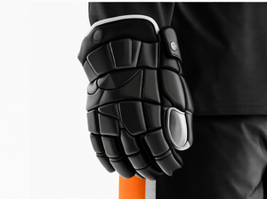 Uniforme de hockey sur glace personnalisé pour hommes, maillot sublimé orange et noir, manches longues, évacuation de l'humidité, toutes saisons, taille adulte - Product Image 4