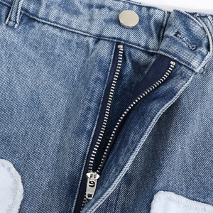Proveedor de pantalones cortos de mezclilla ajustados OEM de Pakistán para hombre, estilo urbano, comodidad de verano y estilo de vida de alta calidad - Product Image 2