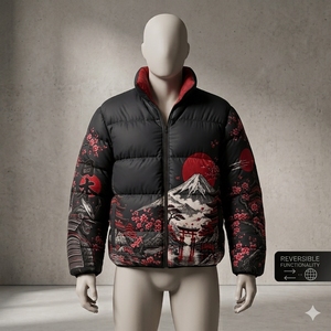 Veste en polaire sherpa pour homme de haute qualité, style fermeture éclair, design personnalisé, respirante, manches longues, veste sherpa pour l'Halloween, pour l'hiver - Product Image 5