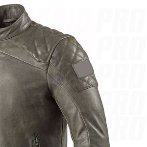 Classic Slim Fit Genuine Leather Motorcycle <b>Jacket</b> for Men Windproof <b>Biker</b> Racing Rider Protective Stylish Moto Outerwear - Product Image 2