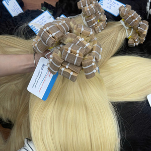 Extensiones de Cabello Natural Liso con Cinta Adhesiva, Sin Enredos, Sin Caída, Colores Europeos, 100% Cabello Humano Vietnamita, Precio al por Mayor - Product Image 3
