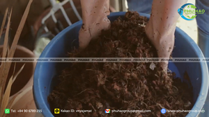 High quality cocopeat <b>block</b> 5kg compressed coco <b>coir</b> pith enhancing soil structure quality commercial farming substrate - Product Image 3