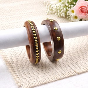 ORNAPEADIA Brazalete de Acrílico con Forma Trenzada, Estilo Boho, Joyería de Resina para Mujer, Regalo al por Mayor para Fiestas y Eventos - Product Image 6