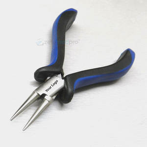 Alicates de Punta Redonda de Acero Inoxidable de Alta Calidad con Mango Ergonómico y Doble Resorte, Herramienta para Joyería OEM - Product Image 3
