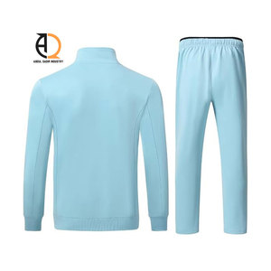 ชุดวอร์มสีตามสั่ง แบรนด์ของคุณเอง ผ้าสแปนเด็กซ์/คอตตอนคุณภาพดี หนานุ่ม ดีไซน์ 2 in 1 สำหรับฤดูหนาว - Product Image 4