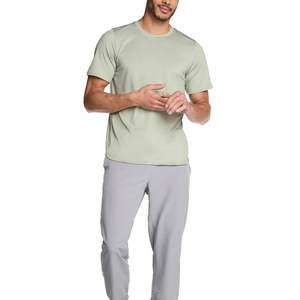 T-shirt en coton pour homme, personnalisable, de haute qualité, uni, pour impression sérigraphique, t-shirt tie-dye pour homme - Product Image 2