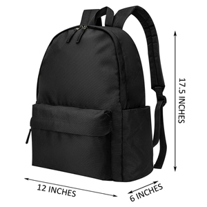 Sac d'école de grande capacité pour l'université et le lycée, personnalisé, tendance, élégant, en polyester - Product Image 4