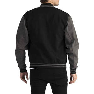 Blousons de baseball et universitaires pour hommes, style streetwear, personnalisables avec logo, grandes tailles, vente en gros - Product Image 3