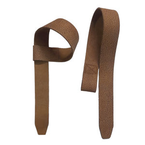 Service OEM : Sangles de musculation en cuir pour la gym, bandes de maintien confortables pour les poignets, équipement d'entraînement, prix de gros - Product Image 3