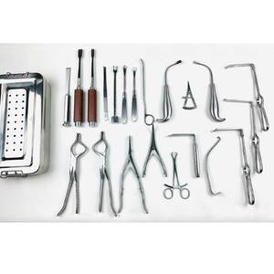 Ensemble d'instruments de chirurgie maxillo-faciale de qualité supérieure, kit d'outils chirurgicaux orthopédiques de qualité supérieure, ensemble professionnel en acier inoxydable, certifié CE - Product Image 1
