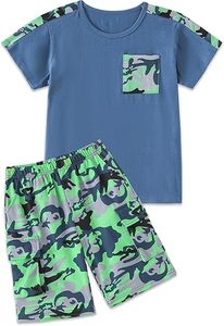 Conjunto de Camisa y Pantalones Cortos de Verano para Hombre, Traje Casual de Dos Piezas, Ligero y Transpirable, Venta al Por Mayor - Product Image 5