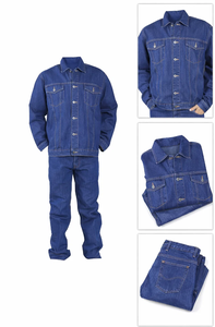 Overoles de Mezclilla para Hombre, Corte Recto, Algodón, Ajuste Regular, Peso Medio, Color Sólido, Ropa de Trabajo Informal, Ropa de Otoño, Trajes de Mezclilla Duraderos 2026 - Product Image 2