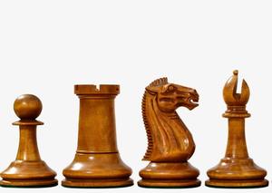 Pièces d'échecs Nathaniel Cooke 1849 Staunton, 4,5 cm, en ébène et bois de boxwood, ensemble de collection, au meilleur prix - Product Image 5