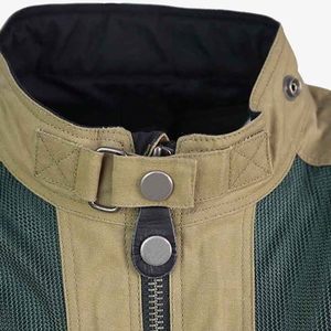 Blouson de moto pour homme, color-block, manches longues, respirant, en textile, pour toutes les saisons, style motard adulte - Product Image 5