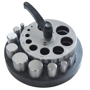 Juego de 10 Cortadores de Disco Circulares Grandes, de 2mm a 31mm, con Mango y Base de Goma, Herramientas para Joyería - Product Image 2