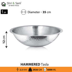 Ustensiles en acier inoxydable martelé de qualité supérieure Tasla 16 CM JAGDAMBA CUTLERY LIMITED - Product Image 3