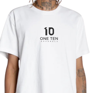 T-shirt blanc pour homme en coton doux, col rond, manches courtes, décontracté, respirant, uni, impression de logo personnalisée, usage quotidien - Product Image 5
