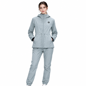 Unisex Lightweight Nylon Windbreaker Fitness <b>Jacket</b> & Hood Zipper Printed Casual Outdoor Summer Wear Short Set For men's <b>Jackets</b> - Product Image 5