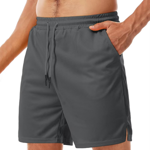 Pantalones Cortos Deportivos de Malla Transpirable para Hombre, de Secado Rápido, Diseño Limpio, Ropa Deportiva, Pedido Personalizado, MOQ Bajo - Product Image 1