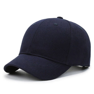 Gorra de Béisbol Negra de 6 Paneles, Color Sólido, Forro Polar Impermeable, Casual para Hombre, Ajustable, Deportiva, para Adultos, para las Cuatro Estaciones - Product Image 5