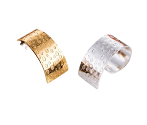 Stylish Design Napkin Rings Set Semi Circle Shape Napkin Ring Elegant Zinc Alloy <b>Table</b> DecorDurable Wedding <b>Table</b> Decor Accessor - Product Image 1