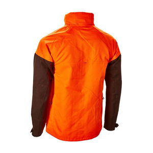 Chaqueta de Caza Oxford de Poliéster OEM, Cortavientos, para Invierno, Color Naranja Fluorescente, con Logotipo Personalizado para Hombre - Product Image 2