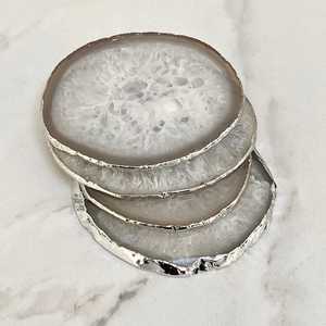 Modern <b>Epoxy</b> <b>Resin</b> Coaster Set for Dining <b>Table</b>, Hotel, Cafe & Restaurant Decoration Affordable Handmade <b>Resin</b> Coasters - Product Image 5