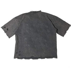 Camiseta de corte holgado de peso pesado, lisa, al por mayor, con hombros caídos, gráfica, oversize - Product Image 2