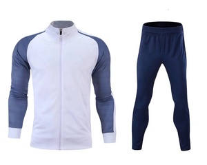 Conjunto de Chaqueta y Pantalones de Entrenamiento de Fútbol Estilo Streetwear Ecológico para Invierno, Traje Deportivo de Fútbol de Algodón y Poliéster HAIDII SPORT - Product Image 1