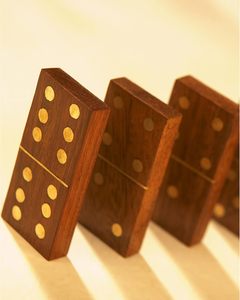 Ominoes et para duldults-Ino omino et para lasslassic ooard Ames-omominoes ououble 6 para amamily Ames AMES - Product Image 4