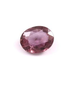 Saphir naturel non chauffé, saphir rose, taille ovale, saphir facetté pour bijoux. - Product Image 1