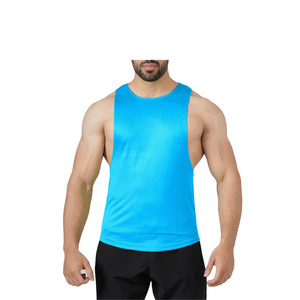 Débardeur Homme Personnalisé en Polyester Respirant, Couleur Unie, Sans Manches, pour la Course et le Basketball – Vente en Gros - Product Image 3