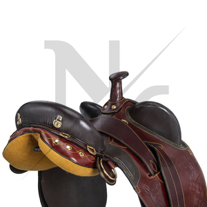 Selle d'endurance australienne de qualité supérieure - Cuir véritable, panneaux en mousse haute densité, conception de sécurité renforcée - Product Image 4