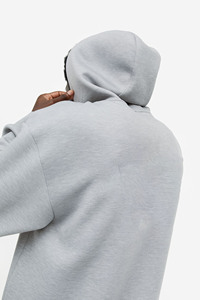 Streetwear Custom Puff Print Hoodie <b>500</b> <b>Gsm</b> Heavyweight Thick Cropped Men Oversized Custom <b>Hoodies</b> - Product Image 4