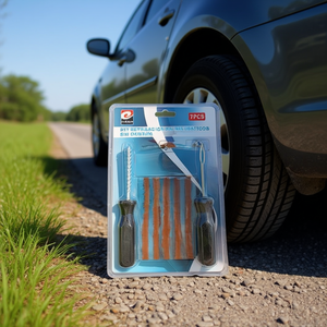 Kit d'outils essentiels pour la réparation de pneus sans chambre à air 12U, kit d'entretien des pneus en déplacement - Product Image 2