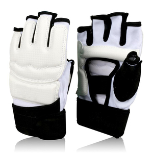 Guantes de medio dedo con correa ajustable para muñeca para Taekwondo, personalizables, gran oferta, guantes de Taekwondo con MOQ bajo - Product Image 5