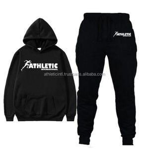 Ensembles d'entraînement et de jogging en polaire respirant à fermeture éclair intégrale sur mesure pour garçons, taille plus, hiver 2026 - Product Image 4