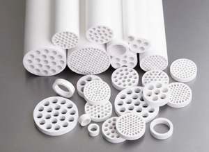 Tubo de Membrana de Alúmina Porosa de Alta Resistencia, Tubo de Membrana Cerámica Hueca Multicanal, Precio al por Mayor por Proveedor - Product Image 3