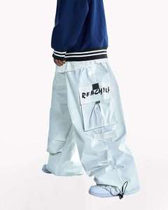 Waterproof <b>Ski</b> Pants Men Women Windproof Breathable Snowboard Trousers Outdoor Loose Fit Insulated Winter Warm Snow Cargo Pants - Product Image 5