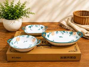 Premium Luxury Eco-Friendly Ceramic <b>Mats</b> & Pads Set Traditional Indian Style <b>Round</b> 300mm Diameter - Product Image 4