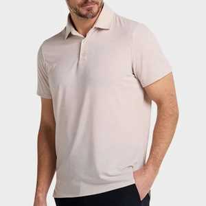 Nueva Camiseta Polo de Moda Urbana para Hombre, Estilo Americano, 100% Algodón Transpirable, Diseño con Botones, para Uso en el Hogar - Product Image 2