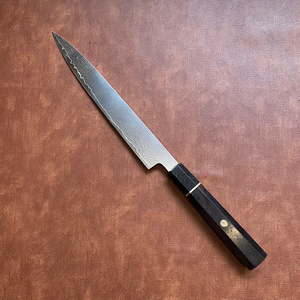 Cuchillo de Cocina Profesional de Acero de Damasco de un Solo Filo, Cuchillo Afilado para Cortar Carne y Sushi - Product Image 3