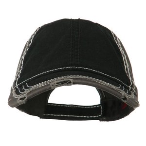 Summer Distressed <b>Cap</b> Washed Cotton <b>Vintage</b> Hat Breathable Unisex Baseball <b>Cap</b> Everyday Distressed Dad Hat Washed Cotton <b>Cap</b> - Product Image 5