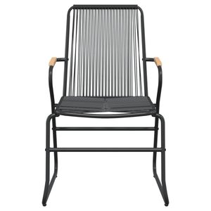 Conjunto de Comedor para Jardín en Negro - Product Image 6