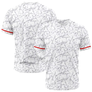 New Stitched Quick Dry Fashionable Baseball Jersey Custom Embroidery Sublimation Men Softball Baseball Jerseys OEM - Product Image 5