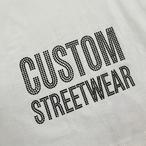 Custom <b>Flame</b> Print Oversized Men's T-<b>Shirt</b> Short Sleeve O-Neck Street Style Jersey Cotton White - Product Image 4
