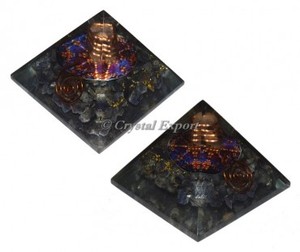 wholesale supplier natural stones crystals Red Carnelian Orgone Pyramid healing stone <b>orgonite</b> energy meditation pyramids - Product Image 2