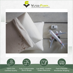 Proveedor Reconocido que Vende Almohadas de Viaje de Espuma Viscoelástica de Alta Densidad y Calidad Superior para Viajes sin Estrés - Product Image 4